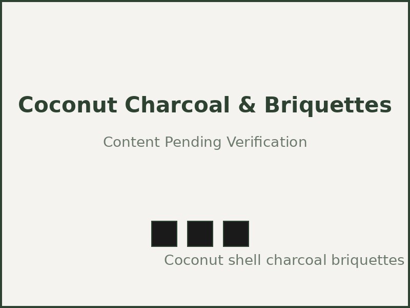 Charcoal & Briquettes — COPARAGO